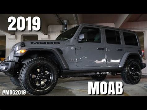 THE BRAND NEW 2019 JEEP Wrangler Unlimited Moab REVIEW!.